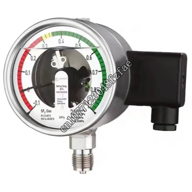 

SKA-S101 100mm Diaphragm Pressure Gauge Electric Contact Switch Manometer