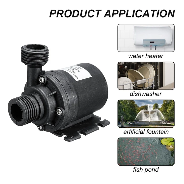 50W Solar Water Pump 800L/H DC12V Low Noise Solar Water Fountain Pump For  Family Garden Water Fountain Irrigation Pump - AliExpress