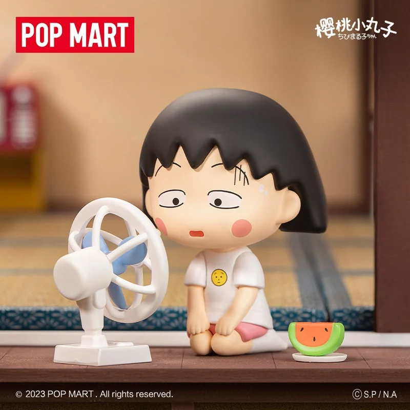 

Sakura Maruko-chan fun life series around the blind box tide play cute anime hand do
