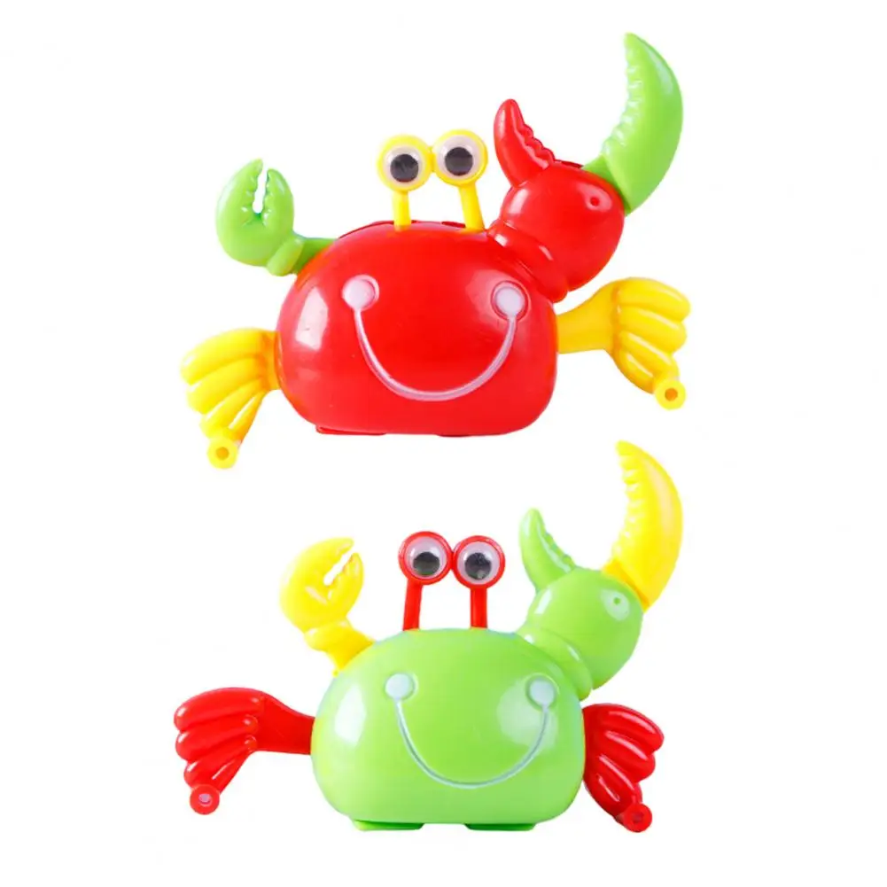 

Crab Wind-up Toy No Batteries Crab Toy Educational Crab Wind-up Plush Toy with Movable Eyes for Toddlers Crawling for Birthday