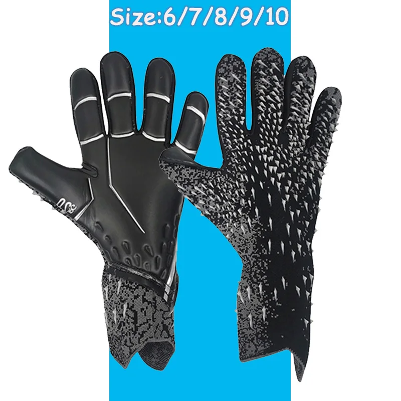 Children's Football Goalkeeper Gloves Thickened Wear-resistant Latex Soccer Gloves Professional Outdoor Sports Equipment