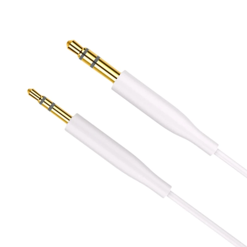 

Portable Headphones Cable Music Cord Line for QC45 Gamings Headsets Earphones Access
