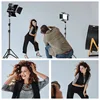 Godox LED Video Light LED308 LED308C II 3300K-5600K Photography Lamp + 2M Light Stand +NP550 750 950 Battery For Photo Studio 5