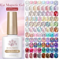 BORN PRETTY HEMA TPO FREE 117 Colors Cat Magnetic Gel Nail Polish 10ml Full Coverage Varnis Semi Permanent Super Gorgeous Nails