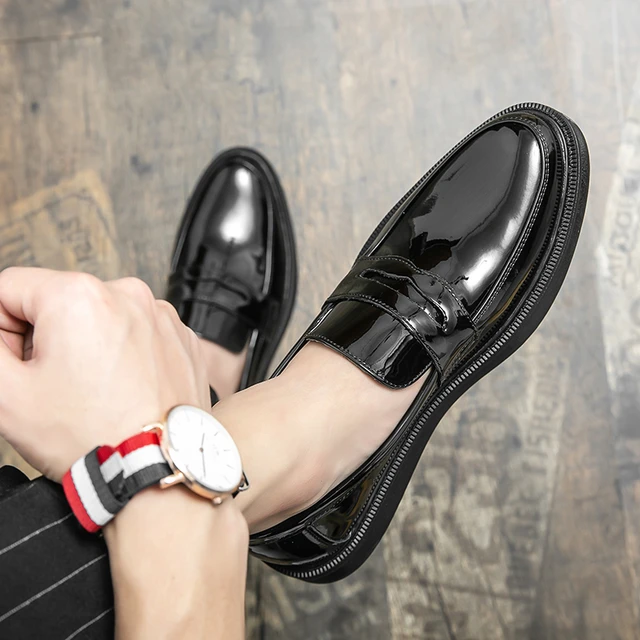 Scarpe Da Passeggio Uomo Con Supporto Plantare – Mocassini In Tela Traspirante, Suola In Gomma, Facili Da Infilare (Tela, Taglia 8.5)