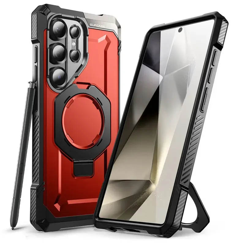 SUPCASE UB Grip Anti-Scratch Heavy Duty Rugged Magnetic Phone Case with Kickstand