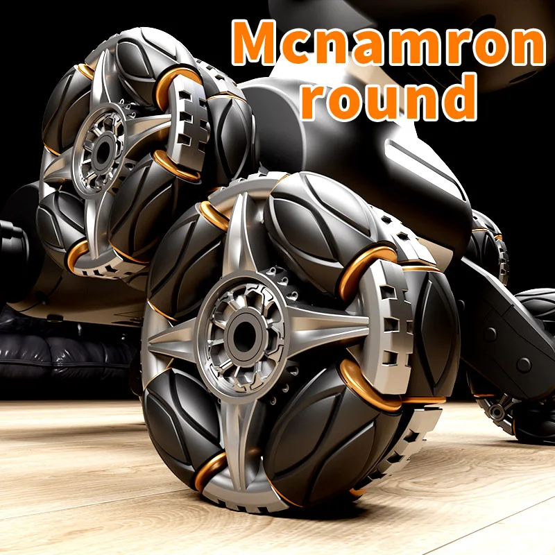 2025 DWI Eight Wheeled Stunt Dog robot dog 2.4G Remote Control Intelligent Swing Arm Drift Robot Dog Climbing Car Children's Gift Toy
