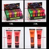 10ml UV Glow Blacklight Face and Body Paints 24 tubes/Box Neon/glowing Paint in the Dark Black Light Paint 3