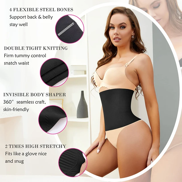 105428-0a04d1.jpg Entraîneur de taille post-partum à haute compression pour femme, ceinture de spoage du corps, perte de poids, réduction du ventre, environnement et marijuana