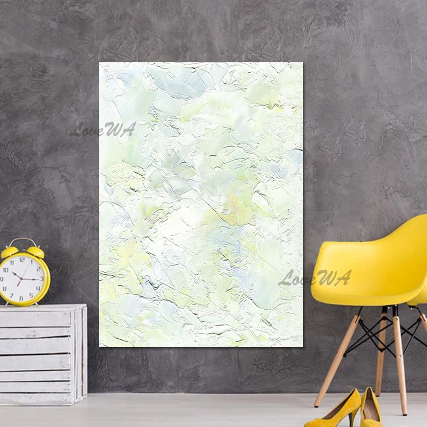 

100% Hand-painted Beautiful Scenery Painting Frameless Abstract Artwork Home Goods Wall Art Canvas Painting Acrylic Picture