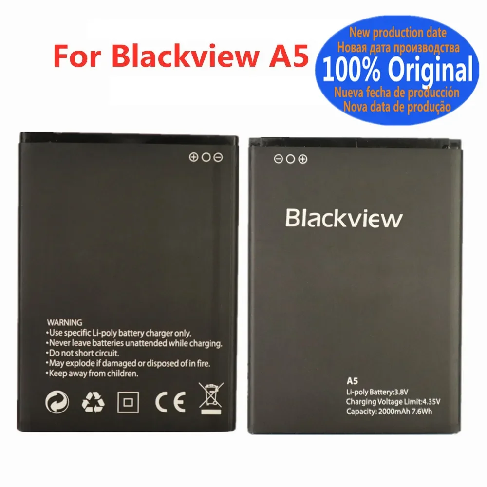 

Новый оригинальный аккумулятор 2000 мАч для Blackview A5 A 5