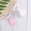 Portable Women's Safety 4-Blades Shaving Razor Body Face Bikini Underarm Hair Removal Manual Shaver Tool With Travel Case 5