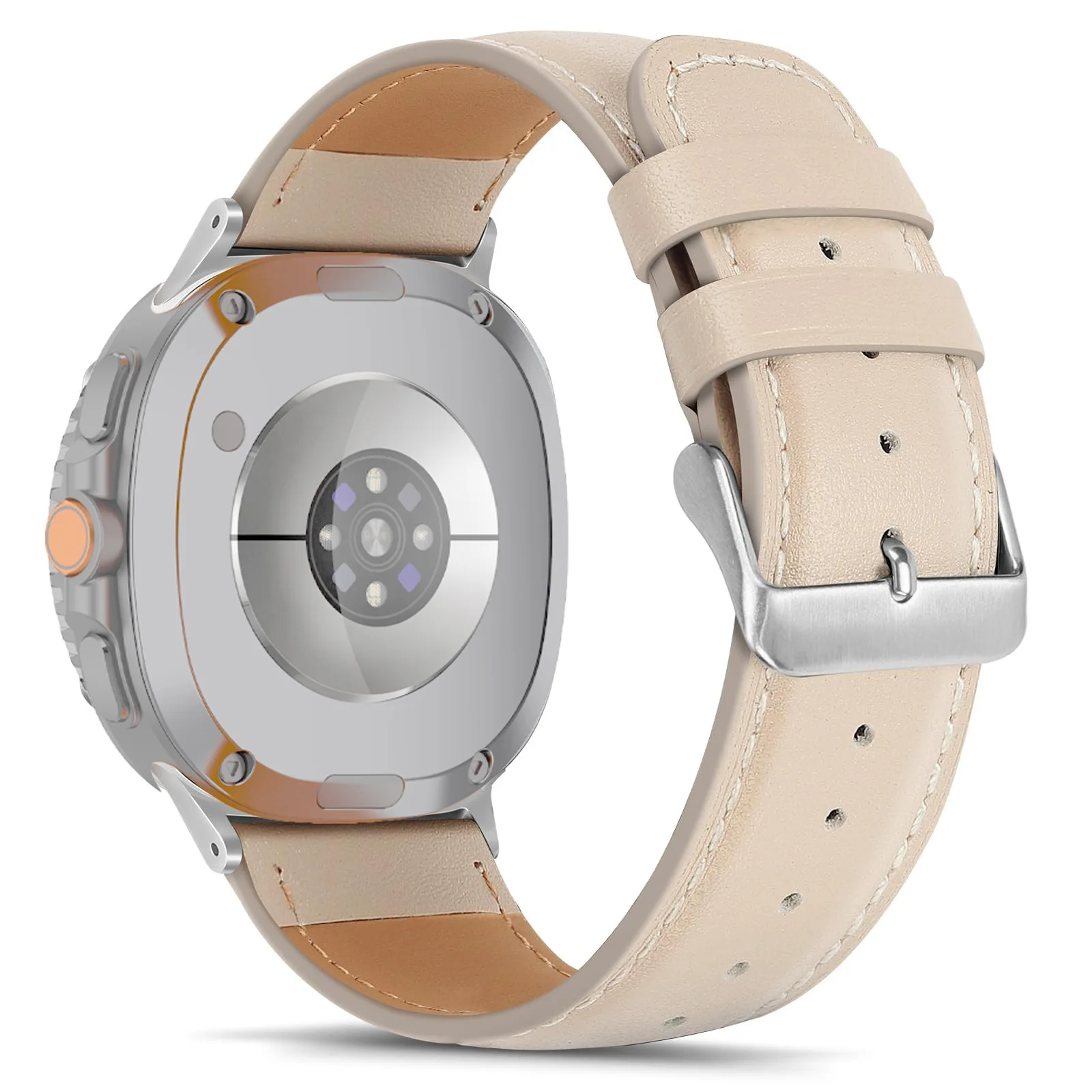 Elegant Leather Wriststrap - Premium Classic Quick Release Band