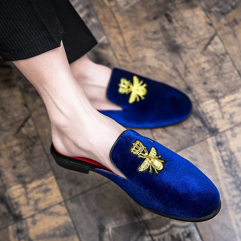 Gold Buckle Men Dress Shoe 