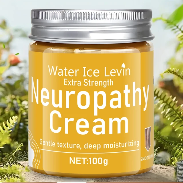 Crème de neuropathie extra résistante Water Ice Levin. Hydratant profond et doux pour les personnes âgées 1