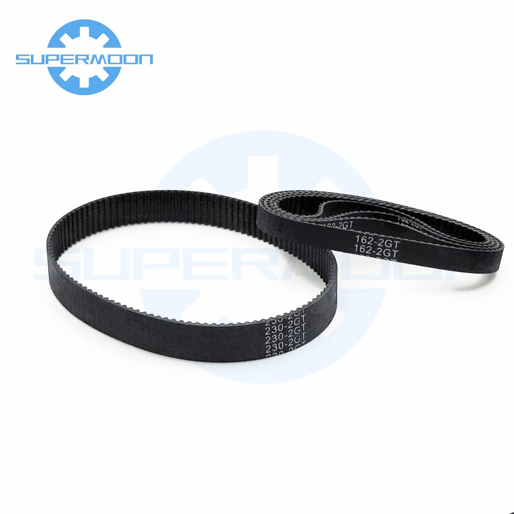 2GT 타이밍 동기 벨트 길이 80 82 84 86 90 92 94 96 98 100 102 104 106 108 110 112 114mm 너비 6  15mm 3D 프린터 부품 GT2
