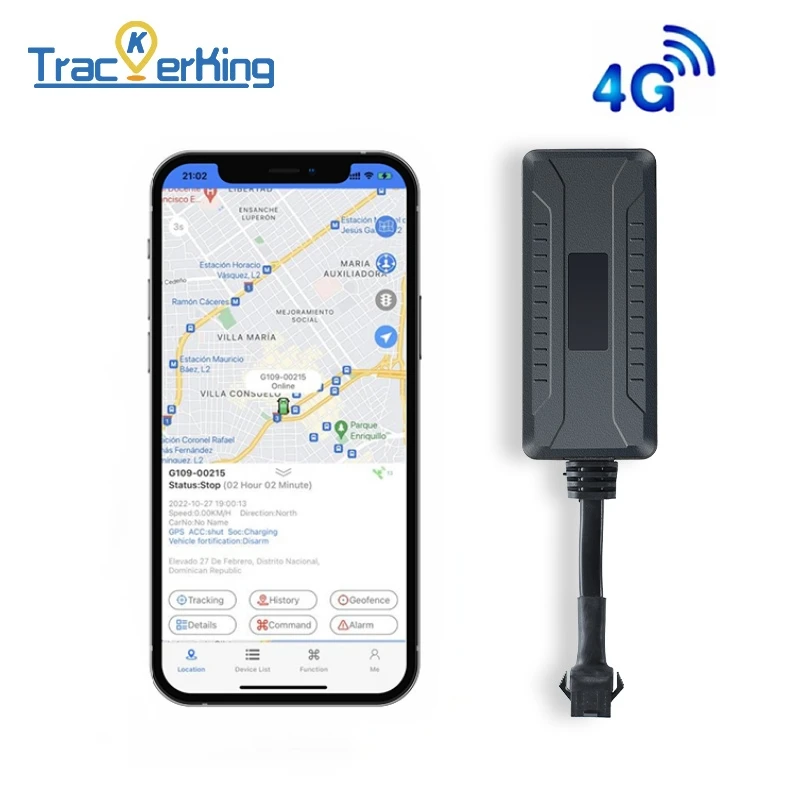 DK12 4G+2G GPS Tracker Mini TrackerKing Tracking Device With Free Platform Anatel Approve J16 4G Tracker Waterproof Free App