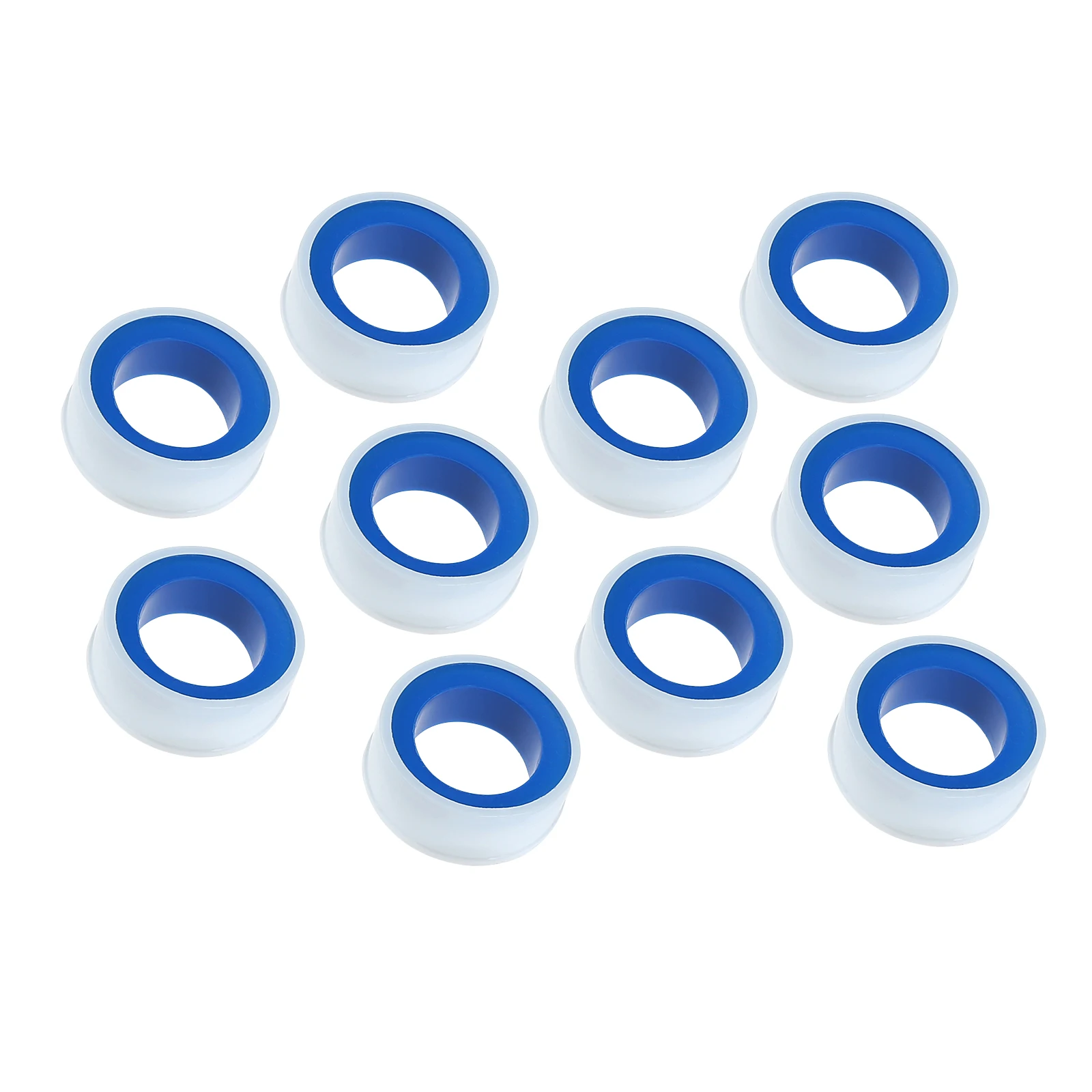 10pcs Threaded Sealing Tapes Plumbing Pipe Band Joint 10m/394" Leakproofing PEFE Oilfree Belt