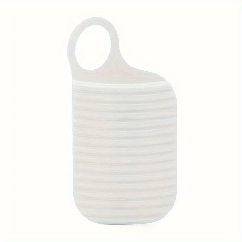 Portable Mini Laundry Board Soft Glue Foldable Non-slip Hand Wash Scrubboard Clothes Travel & Outdoor 1pc