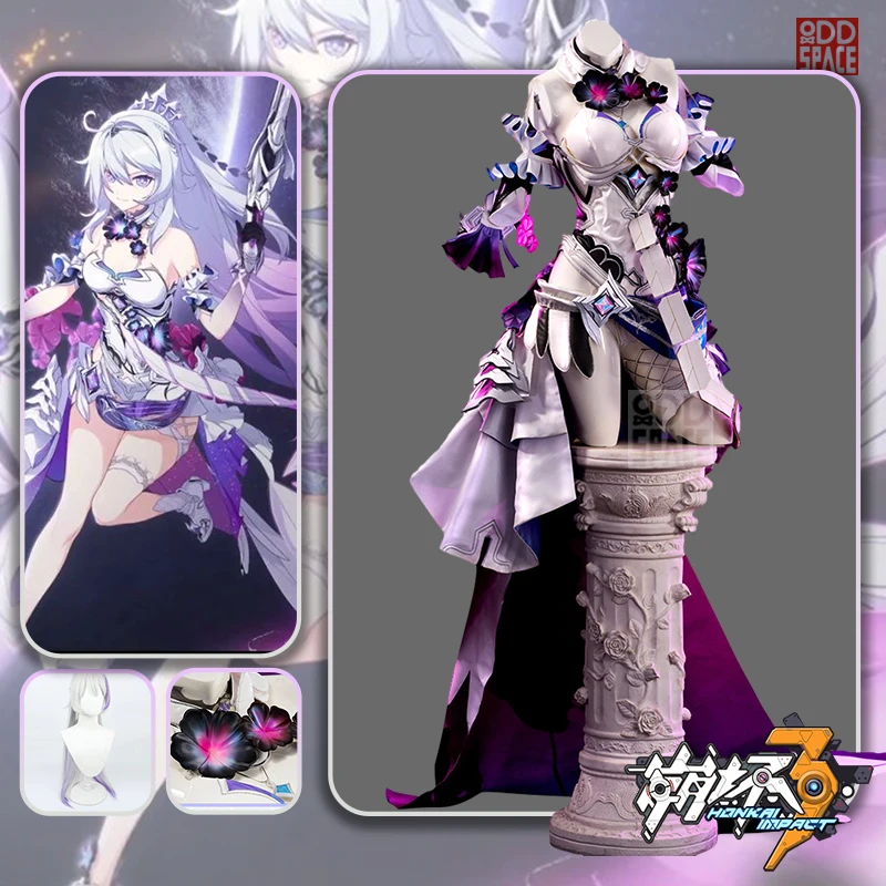 

Herrscher Of Finality Kiana Kaslana Cosplay Anime Honkai Impact 3 Cosplay Game Kiana Kaslana Cosplay Wig Uniform Hallowen Gifts