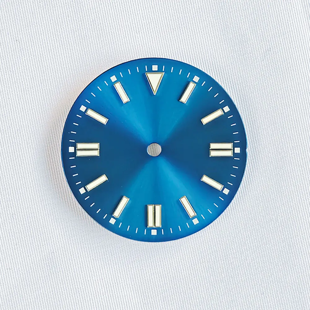 Multicolor Luminous Watch Dial - 28.5mm No Logo Design