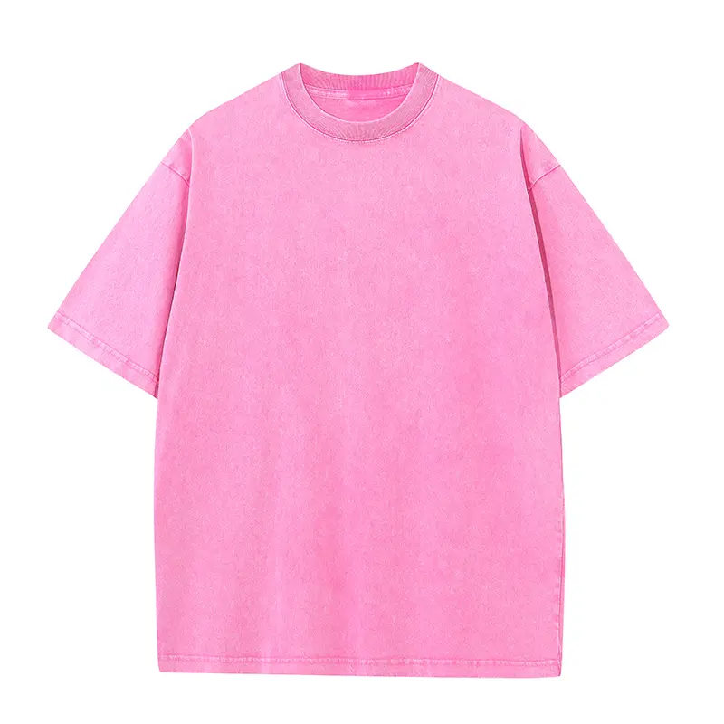 100% Cotton T-shirt Custom Logo Street Trend Short Sleeve T-shirt Embroidery Design European American Size Tops Printing Pattern - Image 10