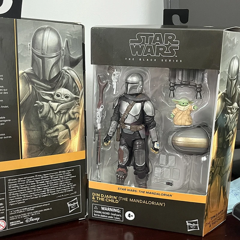 Star Wars Black Series Attori Di Modelli Di Giocattoli Per Bambini Mandalorian E Yoda, Collezione Di Bambole Regalo Di Compleanno