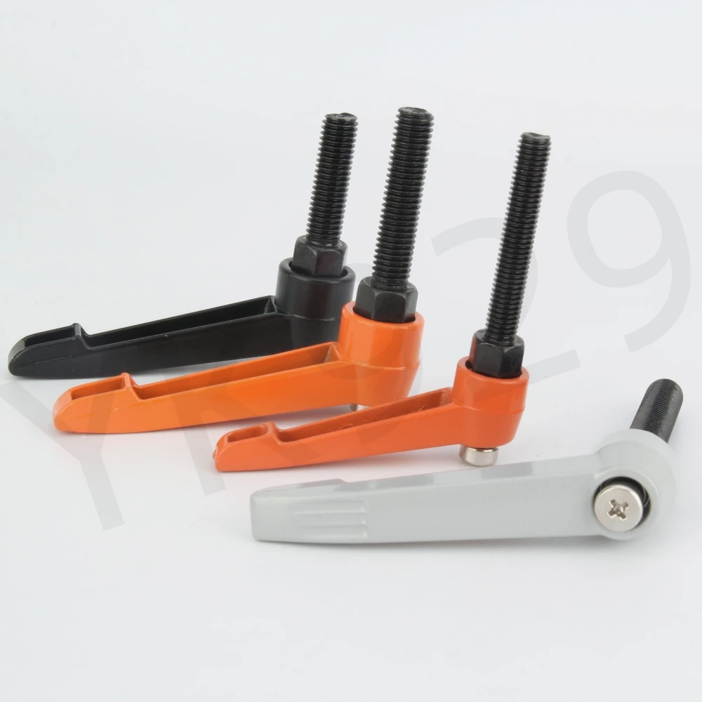 Mechanical equipment handles YK929-A zinc alloy locking L-shaped handle internal thread universal adjustable handle for mechanical equipment