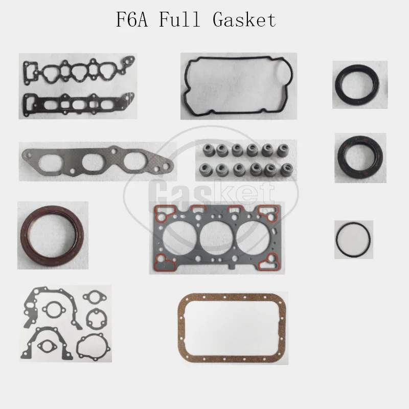 F6A F6A-1 K6A Full Gasket Production for Suzuki Engine 11402