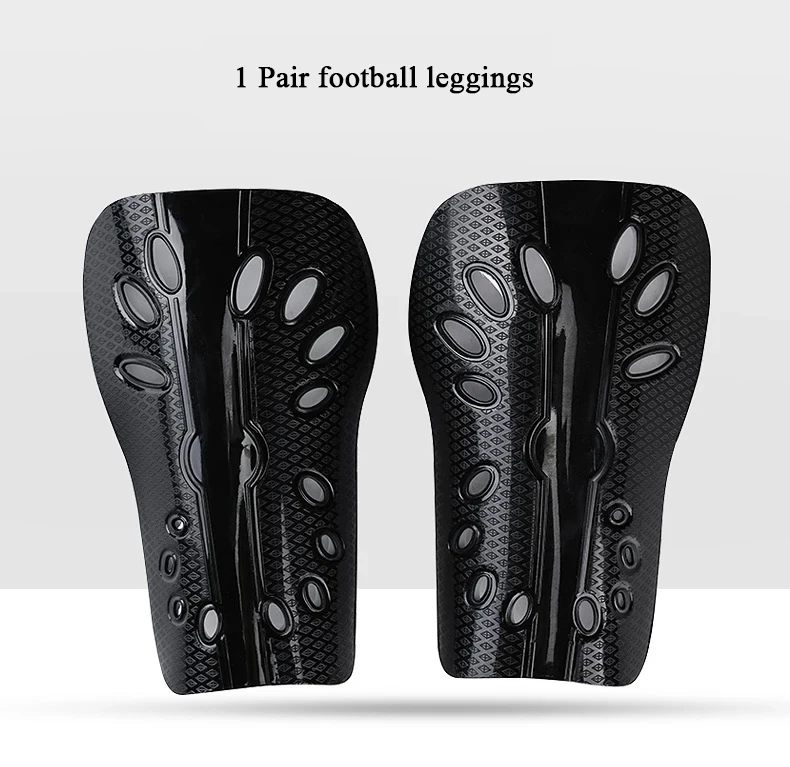 1 Pair Football Shin Pads Plastic Soccer Guards Leg Protector For Kids Adult Protective Gear Breathable Shin Guard 5 Colors