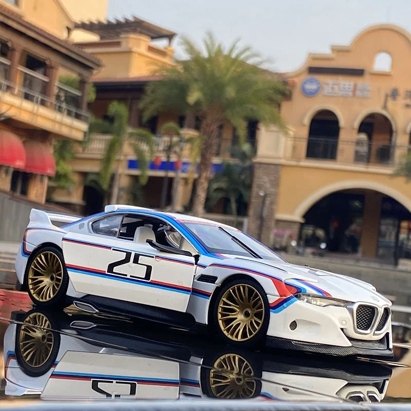 1:24 BMW 3.0 CSL Hommage R BMW M4 M6 Z4 ձ  ڵ 峭, ĳƮ ݼ  Ҹ  ڵ 峭,  