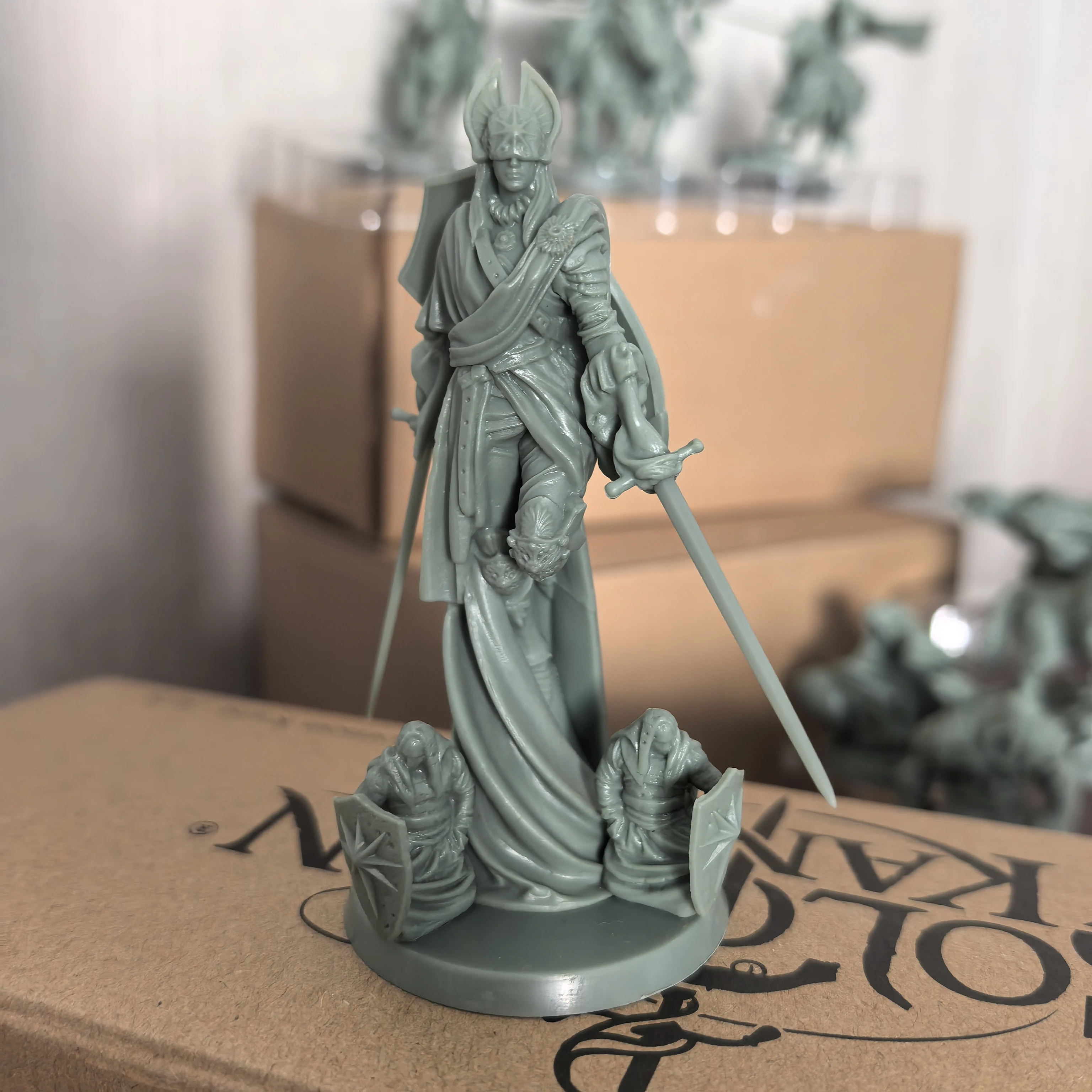Zombicide Deluxe Horror Miniatures Set: Warriors, Heroes, and Monsters