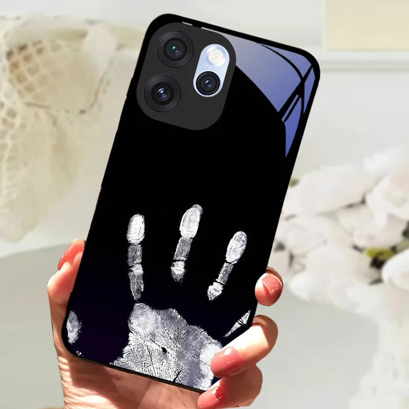 Tempered Glass Phone Case with Full Camera Protection