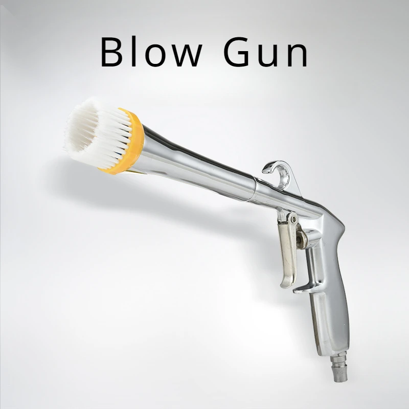 Car Beauty Tools Tornado Blower Gun Brush Dust Blower Cleaning Brush Dry Cleaning Gun Spray car detailing brush set