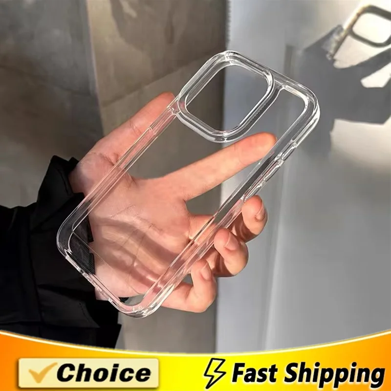 Weiche, transparente TPU-Handyhülle für iPhone 16 11 12 13 14 15 18 Pro Max Mini, ultradünne Rückseitenhülle für iPhone 17 XR XS MAX 8 Plus – Detail 3