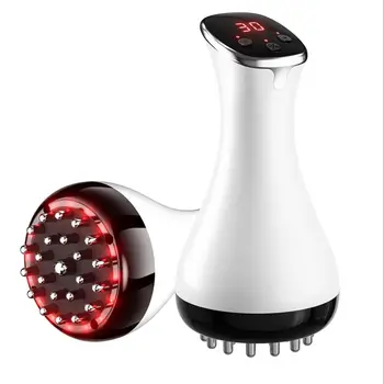 Electric Meridian Brush GuaSha Lymphatic Drainage Massager Anti Cellulite Massage Tool Body Sculpting Machine for Leg  Arm Belly