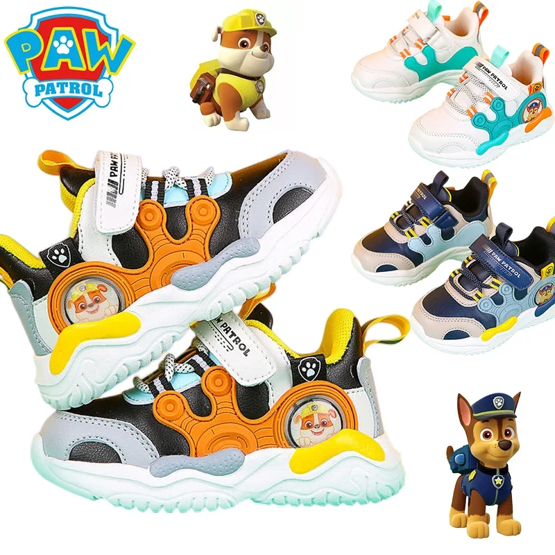 Lot De 6 Paires Chaussettes Enfant Paw Patrol - Chase, Marshall, Rubble - 55% Coton - Lavable 30°C - Taille Enfant