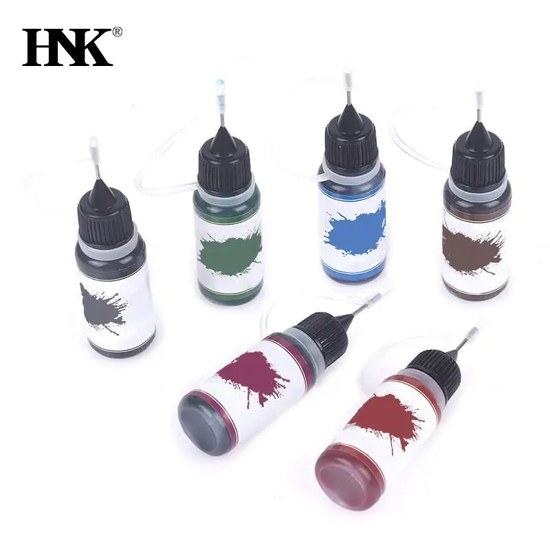 10ml Temporary Henna Tattoo Juice Ink Natural Organic Fruit Gel tattoo ink tattoo ink pigment tattoo ink kit