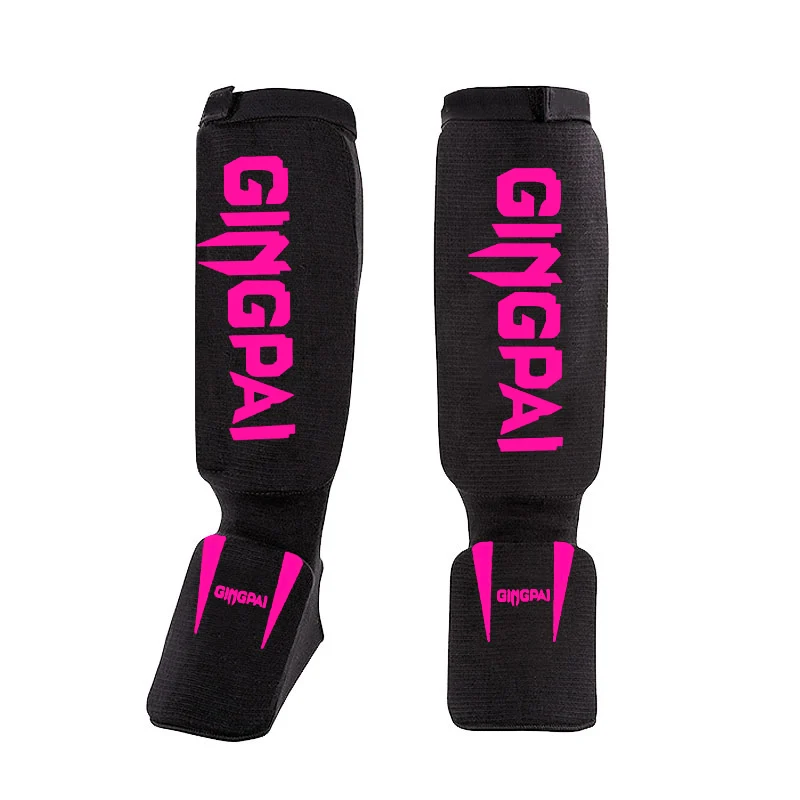 Cotton Instep Shin Guard Karate/Sanda/Taekwondo/Muay Thai/Boxing Leggings Ankle Support Protection Foot Brace Equipment shin guard pads soccer shin guards kickboxing leg guards kickboxing shin guards
