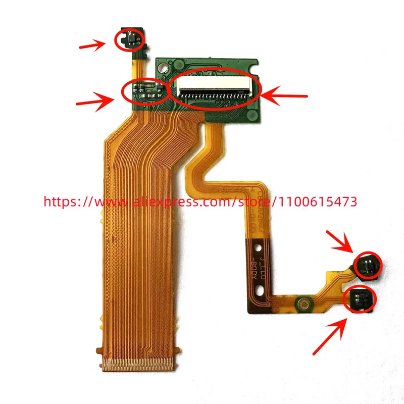 Per Fujifilm Per Fuji X-S10 Xs10 Asse Rotante Lcd Flex Cable Parti Di Riparazione Della Fotocamera
