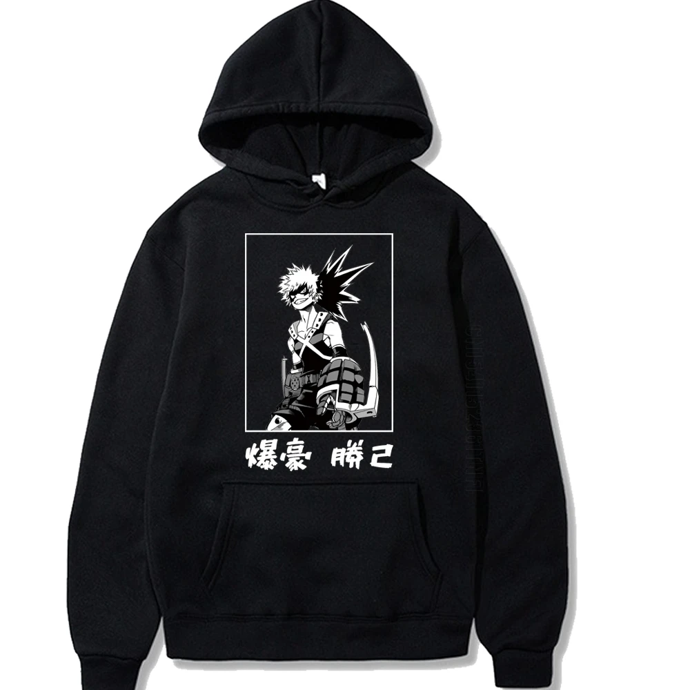 

Anime My Hero Academia Hoodie For Men Women Long Sleeve Anime Manga Bakugou Katsuki Hoodie Pullover Gift