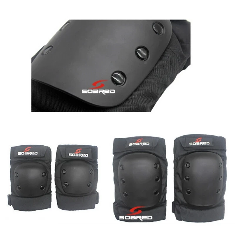 Protective Gear Set Thicken Knee Guard Elbow Protector 2Pcs for Ski Snowboard Roller Skating