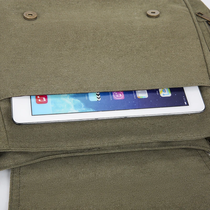 Women's Canvas Vintage Shoulder Bag Large Capacity Adjustable Crossbody Messenger Bag with Floral Dandelion & Butterfly Print,