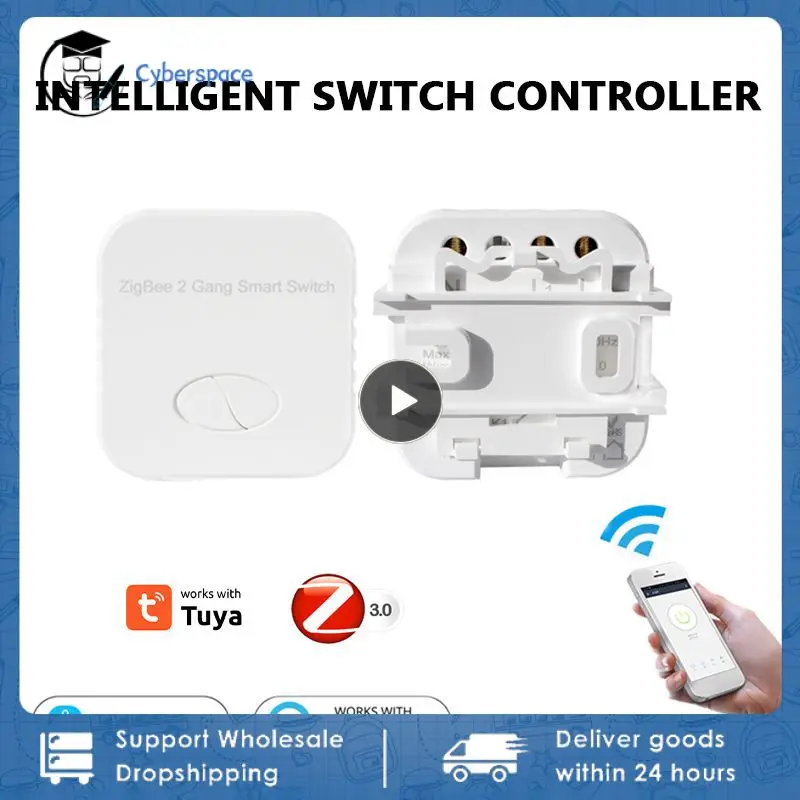 

Релейный модуль для умной лампы дневного света, 1/2 клавиши, с регулятором яркости и RF-выключателем, поддержка Alexa Yandex Alice Tuya Smart Life