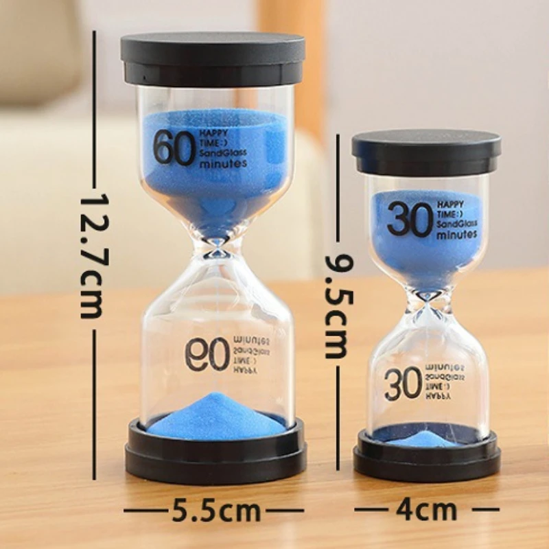 Description Picture 2 of itemNew Sand Timer 6 Colors Hourglass 1/3/5/10/15/30/60 Sandglass Timer Watch Clock Gift Children Sand Timer Hour Home Decoration