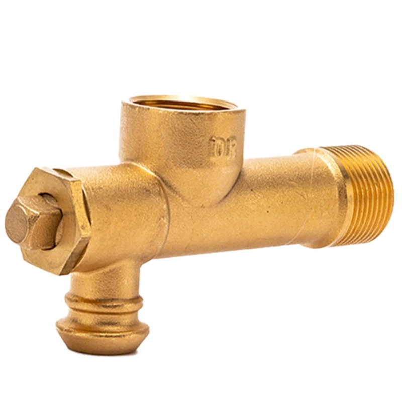 

1 Piece Drain Valves Industrial Valves Male Thread Automatic Drain Valves DN20 Brass Male Thread Two-Way