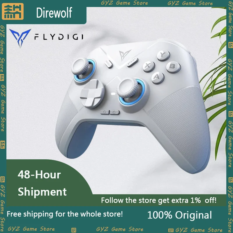 

Беспроводной/проводной игровой контроллер Flydigi, поддержка ПК, Android, iOS, Многоплатформенный, холл, линейный триггер, поворотные перекрестные клавиши, подарок