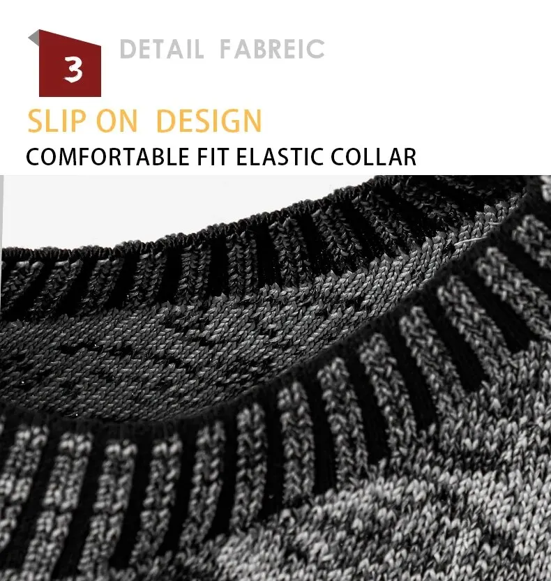 Lightweight Men's Mesh Trainers Slip On Breathable Walking Shoes_voghion.com