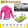 Tour De Italy D'ITALIA Cycling Clothes Men's Blouse Uniform Costume Bike Fleece Jersey Sports Set Pants Man Bicycle Clothing Bib 3