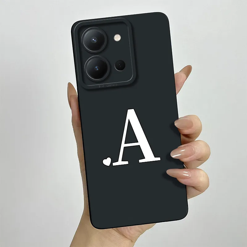 Cute Letters Square Shockproof Back Cover s - Stylish and Durable Phone Case